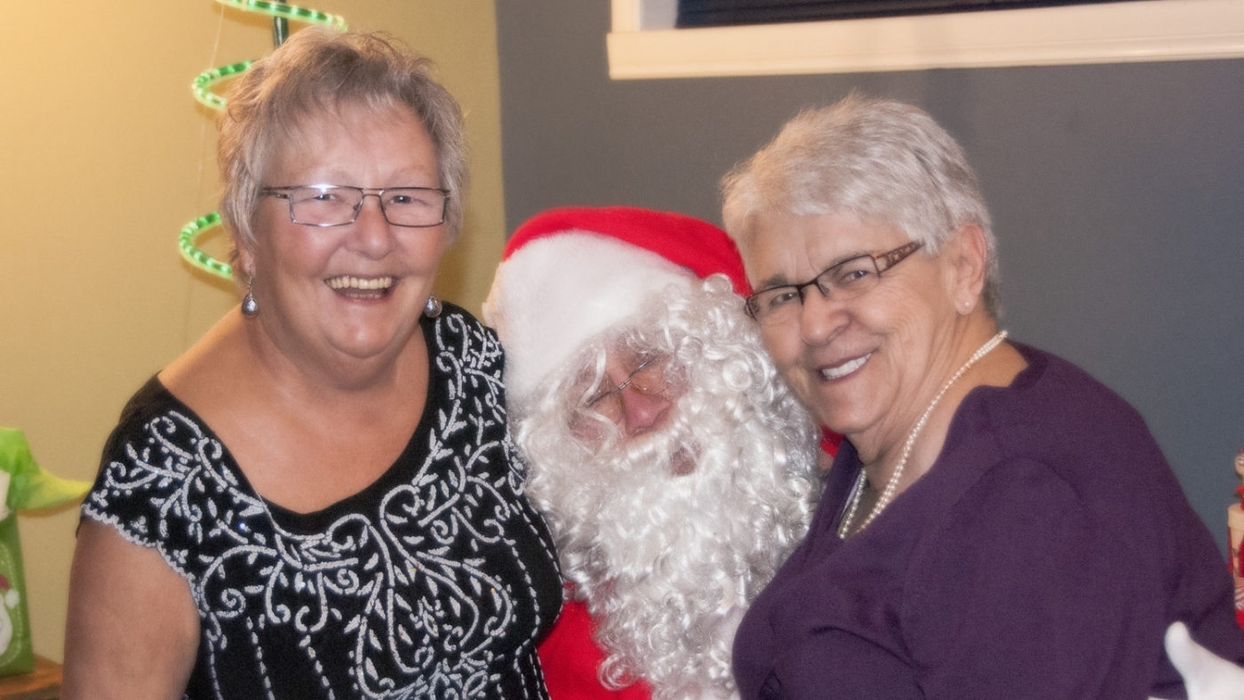 Mom, tante Denise et le Père Noël